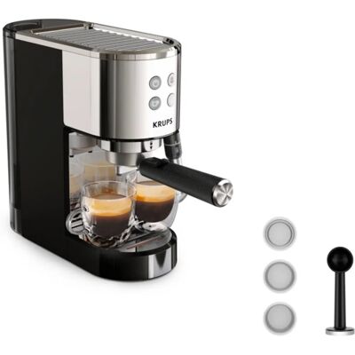 Krups XP440C - Stahl - Espressomaschine Krups XP440C - Stahl - Espressomaschine