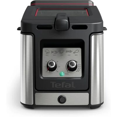 Tefal FR600D Clear Duo - Fekete, Rozsdamentes acél - Süssfülke Tefal FR600D Clear Duo - Fekete, Rozsdamentes acél - Süssfülke