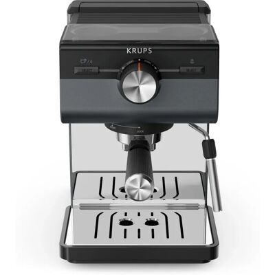 Krups XP384G10 - Zwart, Grijs - Espressomachine Krups XP384G10 - Zwart, Grijs - Espressomachine