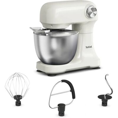 Tefal QB140AF0 Küchenmaschine - 500 W, 3.5 L, Weiß Tefal QB140AF0 Küchenmaschine - 500 W, 3.5 L, Weiß