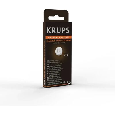 Krups - XS3000F0 - Pastille de nettoyage - Accessoire - Publicité Krups - XS3000F0 - Pastille de nettoyage - Accessoire - Publicité