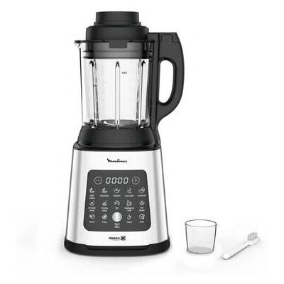 Moulinex LM835D10 - Zwart, Metalen, Transparant - Blender Moulinex LM835D10 - Zwart, Metalen, Transparant - Blender