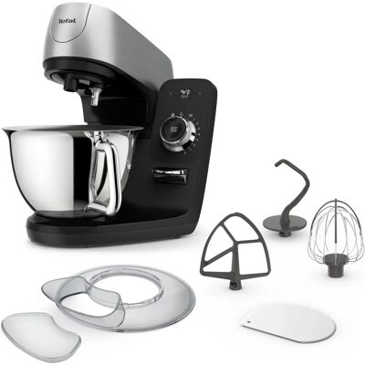 Tefal Coach Küchenmaschine - 8 Programme, Leise, 5,5L Schüssel Tefal Coach Küchenmaschine - 8 Programme, Leise, 5,5L Schüssel
