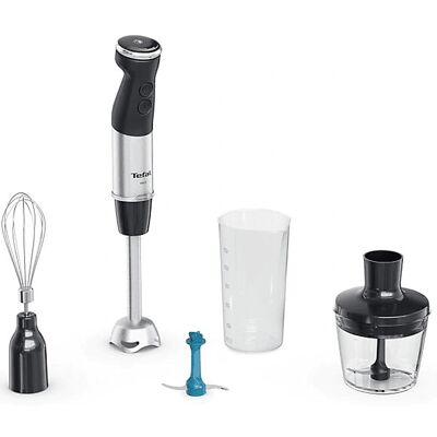 Tefal Handmixer HB67E830 - Hohe Leistung, Edelstahl, 20 Geschwindigkeiten Tefal Handmixer HB67E830 - Hohe Leistung, Edelstahl, 20 Geschwindigkeiten
