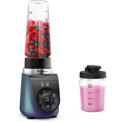 Moulinex LM19H4F0 - Zwart, Blauw - Blender Moulinex LM19H4F0 - Zwart, Blauw - Blender