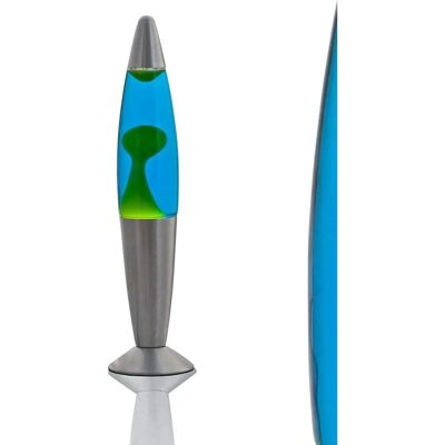 LICHT-ERLEBNISSE - Jenny - Grün Blau Silber - Lava lamp LICHT-ERLEBNISSE - Jenny - Grün Blau Silber - Lava lamp