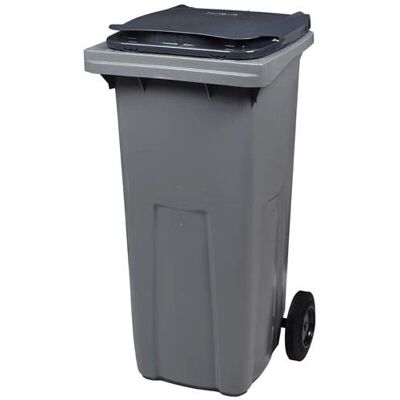Conteneur à déchets Korok 120L Gris Rossignol Conteneur à déchets Korok 120L Gris Rossignol