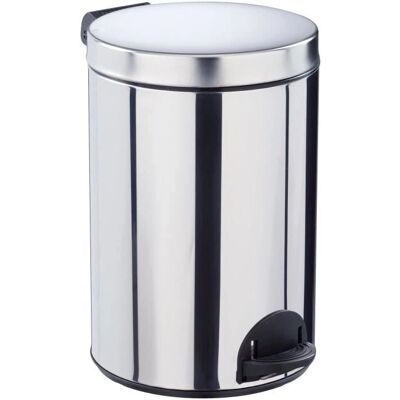 Papelera Élora 14L - Acero, Negro, Asa Ergonómica - Papelera Papelera Élora 14L - Acero, Negro, Asa Ergonómica - Papelera