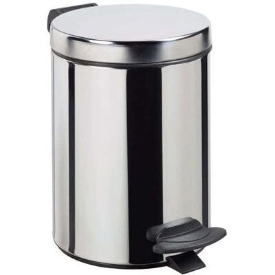 Rossignol Poubelle salle de bain inox 3L - Poubelle - Publicité Rossignol Poubelle salle de bain inox 3L - Poubelle - Publicité