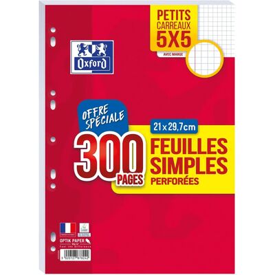 Oxford A4 Perforierte Notizbücher - Packung mit 3 Oxford A4 Perforierte Notizbücher - Packung mit 3