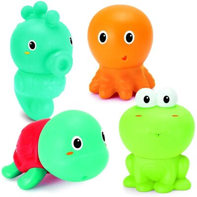 Infantino Senso Plug & Squirt Aquarium Ocean Buddies Bad Speelgoed Infantino Senso Plug & Squirt Aquarium Ocean Buddies Bad Speelgoed