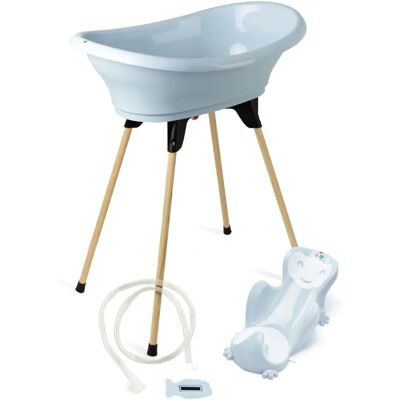 Baignoire Bleue ThermoBaby 5 en 1 - Baignoire - Publicité Baignoire Bleue ThermoBaby 5 en 1 - Baignoire - Publicité