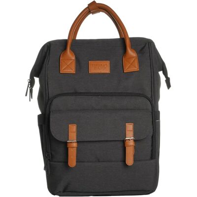 Sac à langer ThermoBaby ESCAPADE - Élégant et fonctionnel - Noir et brun - Publicité Sac à langer ThermoBaby ESCAPADE - Élégant et fonctionnel - Noir et brun - Publicité