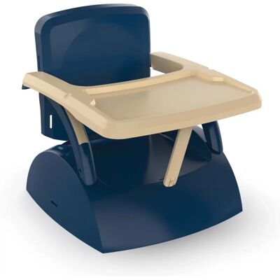 Chaise haute ThermoBaby YEEHOP 2-en-1 Bleu Marine - Publicité Chaise haute ThermoBaby YEEHOP 2-en-1 Bleu Marine - Publicité