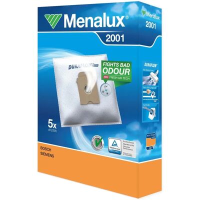 Menalux 2001 - Sacchetto aspirapolvere - Compatibile con Bosch e Siemens Menalux 2001 - Sacchetto aspirapolvere - Compatibile con Bosch e Siemens