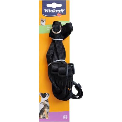 Harnais en nylon XS / S Vitakraft - Petit Chien - Promenades Sûres Harnais en nylon XS / S Vitakraft - Petit Chien - Promenades Sûres