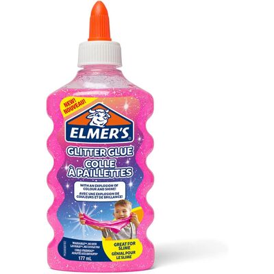 Elmer's Pink Glitter Glue 177ml - Glitterlijm Elmer's Pink Glitter Glue 177ml - Glitterlijm