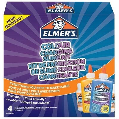 Kit de Slime que Cambia de Color de Elmer's - Pegamento para manualidades Kit de Slime que Cambia de Color de Elmer's - Pegamento para manualidades