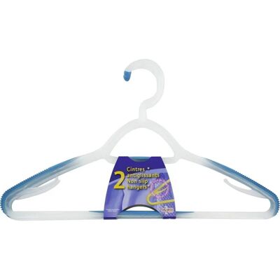 Laguelle Conjunto de 2 Ganchos de Plástico 44cm Antideslizante Laguelle Conjunto de 2 Ganchos de Plástico 44cm Antideslizante