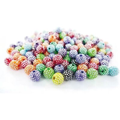 Innspiro - E7413 - 9.5 mm - Colori assortiti - Perline Innspiro - E7413 - 9.5 mm - Colori assortiti - Perline