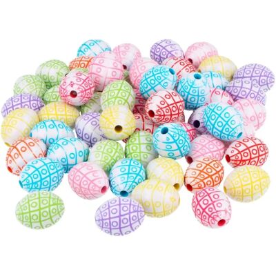 INNSPIRO - E7618 - Opaco Multicolor Olive - Craft beads INNSPIRO - E7618 - Opaco Multicolor Olive - Craft beads