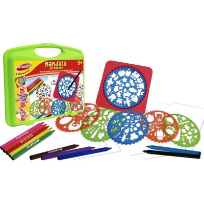 Maped J41416 Giocattolo Arte e Fai Da Te - Set Mandala con Timbri per Bambini Maped J41416 Giocattolo Arte e Fai Da Te - Set Mandala con Timbri per Bambini