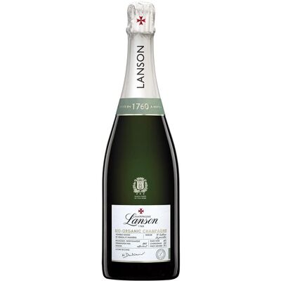 Lanson Le Green Label Organique Non Millésimé 0,75l - Publicité Lanson Le Green Label Organique Non Millésimé 0,75l - Publicité
