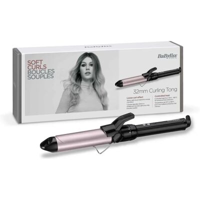 BaByliss Różowy 32mm Lokówka - Narzędzie do stylizacji włosów BaByliss Różowy 32mm Lokówka - Narzędzie do stylizacji włosów
