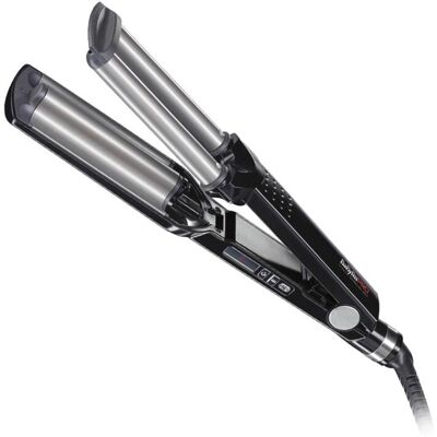 BaByliss PRO Curling Iron Ionic 3D Waver - Triple Barrel Hair Curler BaByliss PRO Curling Iron Ionic 3D Waver - Triple Barrel Hair Curler