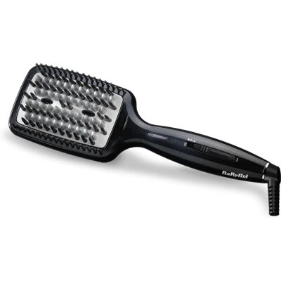 BaByliss Fekete Simító Meleghúzó Kefe - Hajformázó Eszköz BaByliss Fekete Simító Meleghúzó Kefe - Hajformázó Eszköz