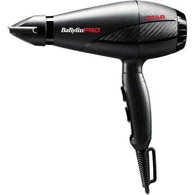BaByliss PRO Black Star Ionic Haartrockner - Föhn BaByliss PRO Black Star Ionic Haartrockner - Föhn