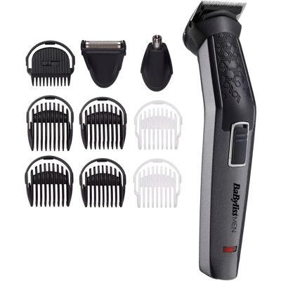 BaByliss MT727E Cortador de Cabelos - Titânio, Preto, Prata - Aparador de Barba & Cabelos BaByliss MT727E Cortador de Cabelos - Titânio, Preto, Prata - Aparador de Barba & Cabelos