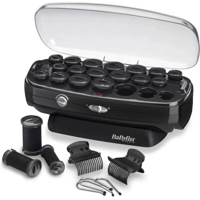 BaByliss Czarny Podgrzewane Wałki do Włosów - Lokówki dla kobiet BaByliss Czarny Podgrzewane Wałki do Włosów - Lokówki dla kobiet