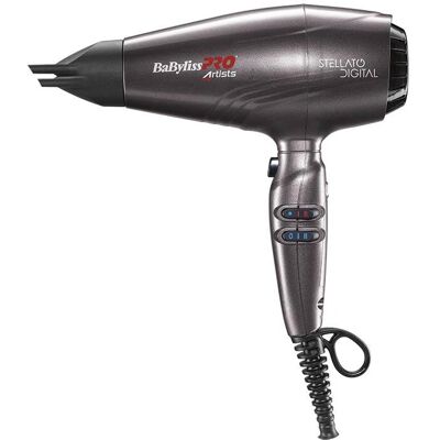 BaByliss PRO Stellato Digital Kuivain - 2400 W, Grai BaByliss PRO Stellato Digital Kuivain - 2400 W, Grai