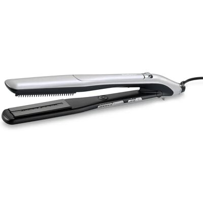 BaByliss Zilver-Zwart Stoom Lustre Haarstijler - Stijltang BaByliss Zilver-Zwart Stoom Lustre Haarstijler - Stijltang