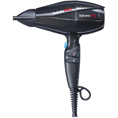 BaByliss PRO Vulcano-HQ Hårtork - Ioni, 2400W, Svart BaByliss PRO Vulcano-HQ Hårtork - Ioni, 2400W, Svart