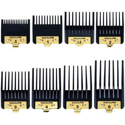 Set de 8 ghidaje de înlocuire BaByliss PRO 4Artists FXPCGE Set de 8 ghidaje de înlocuire BaByliss PRO 4Artists FXPCGE