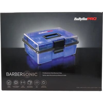 BaByliss PRO Barbersonic Caixa de Desinfecção - Esterilização Profissional BaByliss PRO Barbersonic Caixa de Desinfecção - Esterilização Profissional