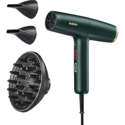 BaByliss Air Power Pro Hiustenkuivaaja - Digitaalinen moottori, 200 km/h ilmavirta BaByliss Air Power Pro Hiustenkuivaaja - Digitaalinen moottori, 200 km/h ilmavirta