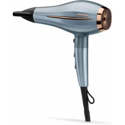 BaByliss Denim Luxe D251PE Hårføner - 2200W, Blå, Ionisk, 3 Temperaturer, 2 Hastigheter BaByliss Denim Luxe D251PE Hårføner - 2200W, Blå, Ionisk, 3 Temperaturer, 2 Hastigheter