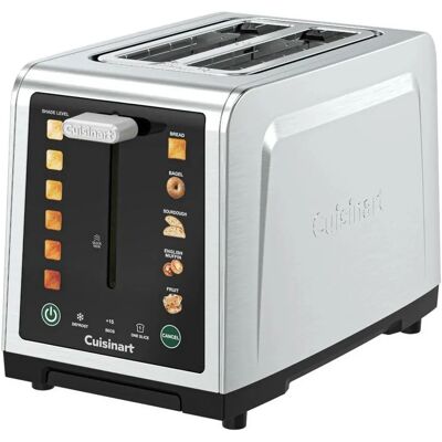 Cuisinart - RBT2200E - Rozsdamentes acél - 2 szelet - Pirító Cuisinart - RBT2200E - Rozsdamentes acél - 2 szelet - Pirító