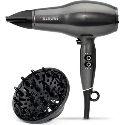 BaByliss Platinum Diamond 2300W Haardroger - Ionisch, Diffuser BaByliss Platinum Diamond 2300W Haardroger - Ionisch, Diffuser