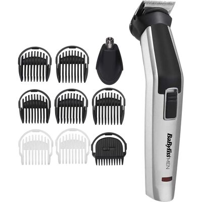 BaByliss MEN Kit de toilettage 10 en 1 en Titane BaByliss MEN Kit de toilettage 10 en 1 en Titane