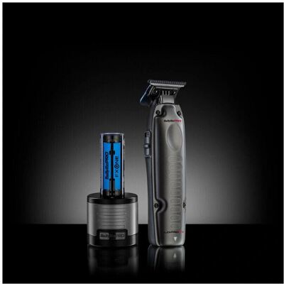 BaByliss PRO FXONE Lo Pro Trimmer - High Torque, Blue Titanium T-Blade BaByliss PRO FXONE Lo Pro Trimmer - High Torque, Blue Titanium T-Blade