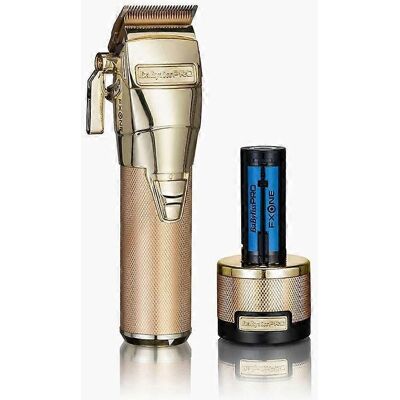 Babyliss Pro FXONE All Metal Hair Clipper - Digital Motor - Gold Babyliss Pro FXONE All Metal Hair Clipper - Digital Motor - Gold