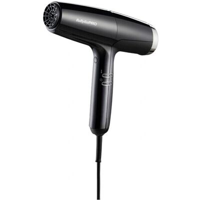 BaByliss Pro Falco Hair Dryer - Black/Silver - High-Speed Digital - 2000W - Lightweight BaByliss Pro Falco Hair Dryer - Black/Silver - High-Speed Digital - 2000W - Lightweight