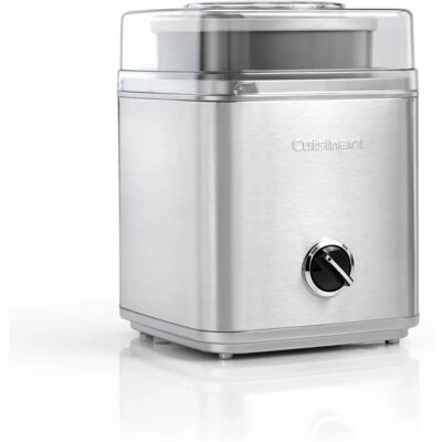 Cuisinart ICE30BCU - Hopeanväri - Pehmeän jäätelön valmistuskone Cuisinart ICE30BCU - Hopeanväri - Pehmeän jäätelön valmistuskone