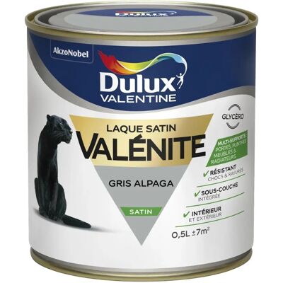 Laque Satinée Dulux Valentine pour Bois - Peinture - Publicité Laque Satinée Dulux Valentine pour Bois - Peinture - Publicité