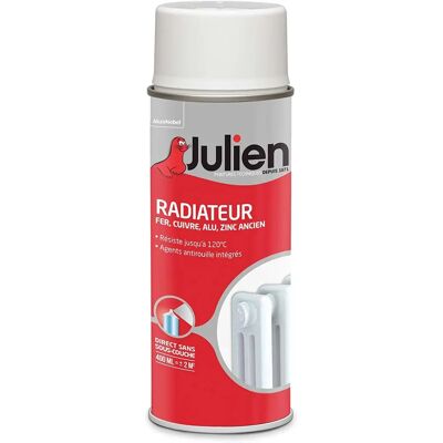 Julien Vernice Satinata per Radiatore - Spray Bianco 400 ml Julien Vernice Satinata per Radiatore - Spray Bianco 400 ml
