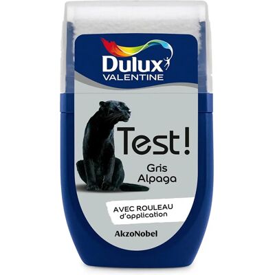 DULUX VALENTINE - Alpaca Grey - Satin - 0,03 L - Testeur de peinture - Publicité DULUX VALENTINE - Alpaca Grey - Satin - 0,03 L - Testeur de peinture - Publicité